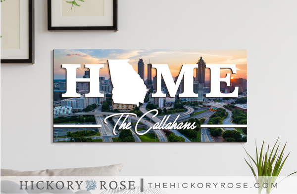 Georgia | UV Printed Sign