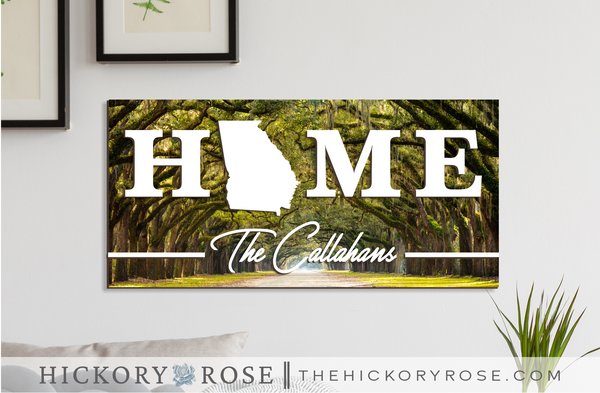 Georgia | UV Printed Sign