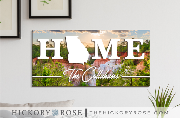 Georgia | UV Printed Sign