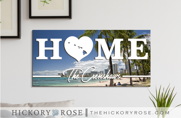 Hawaii | UV Printed Sign