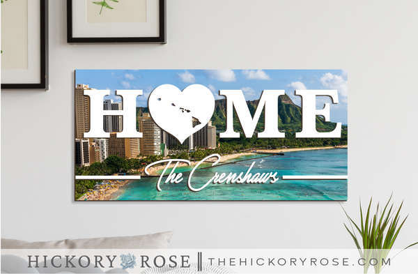 Hawaii | UV Printed Sign