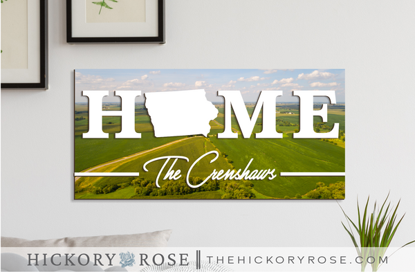 Iowa | UV Printed Sign