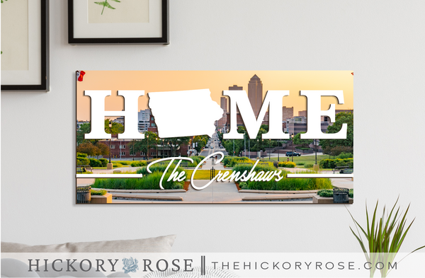 Iowa | UV Printed Sign