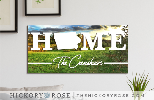 Iowa | UV Printed Sign