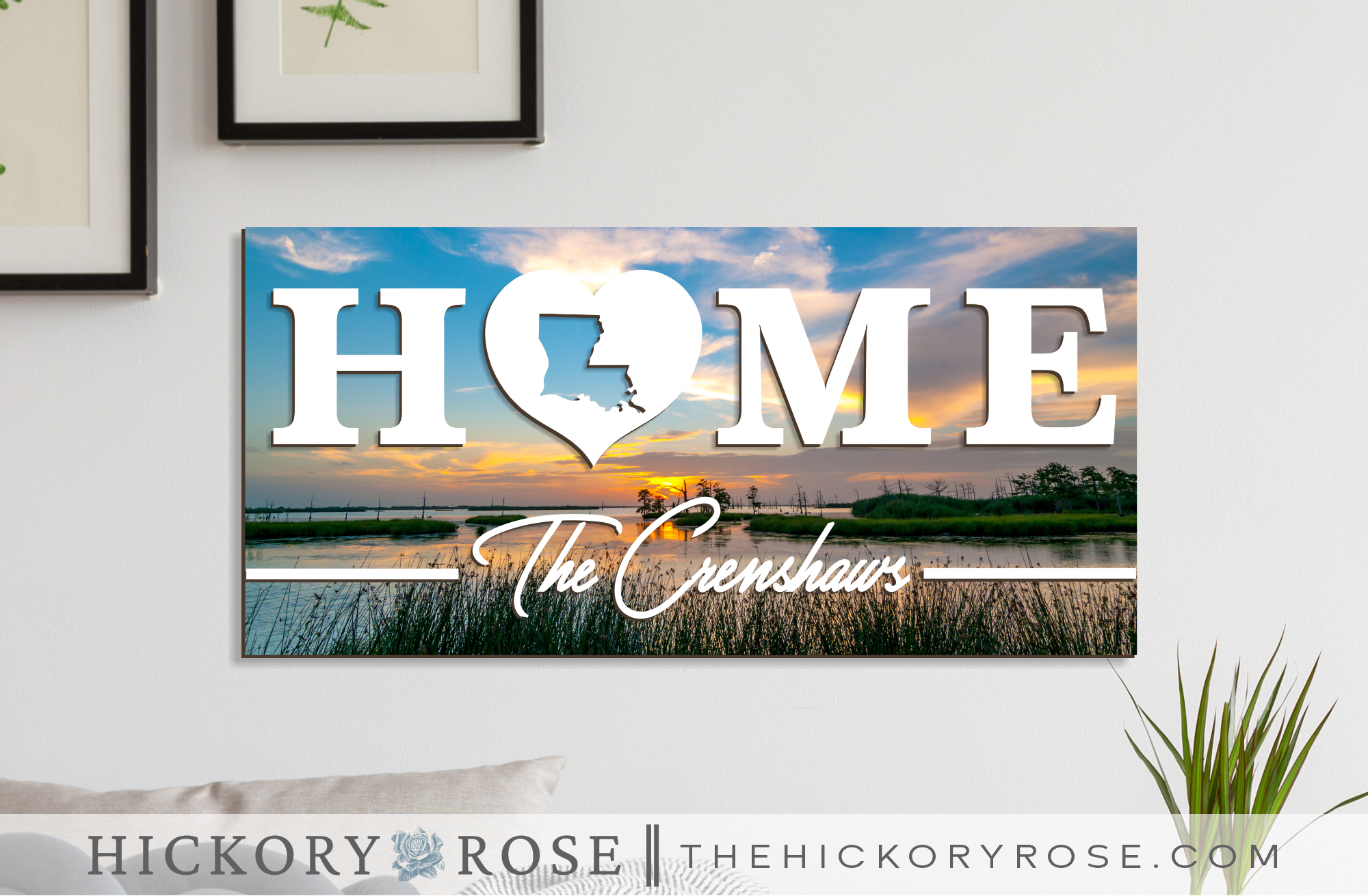 Louisiana | UV Printed Sign