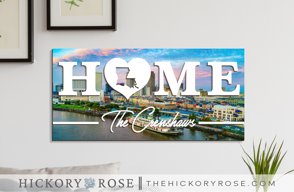 Louisiana | UV Printed Sign