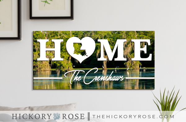 Louisiana | UV Printed Sign