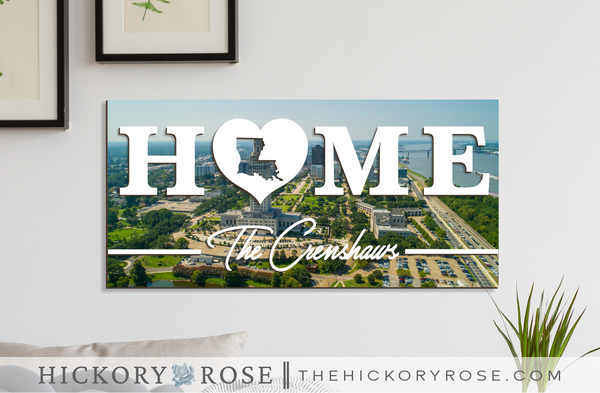 Louisiana | UV Printed Sign
