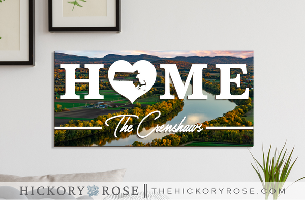 Massachusetts | UV Printed Sign