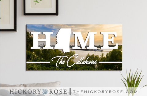 Mississippi | UV Printed Sign