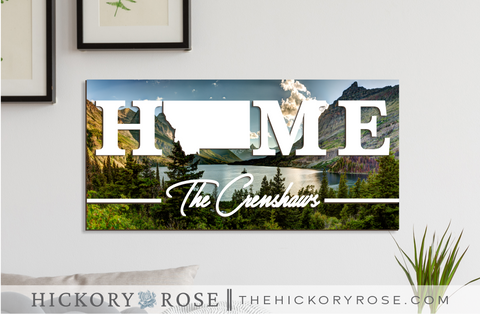 Montana | UV Printed Sign