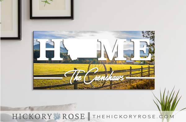 Montana | UV Printed Sign
