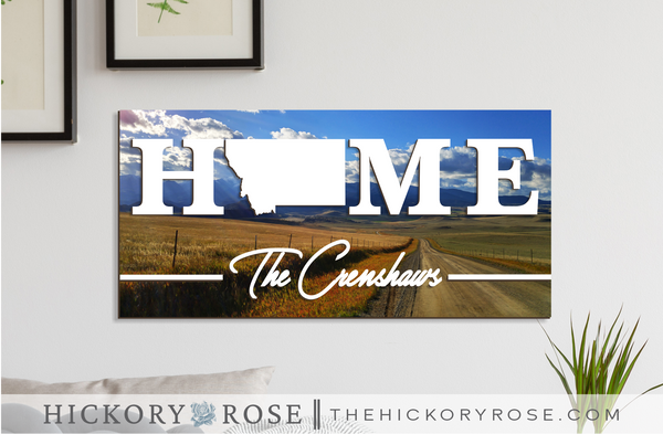 Montana | UV Printed Sign