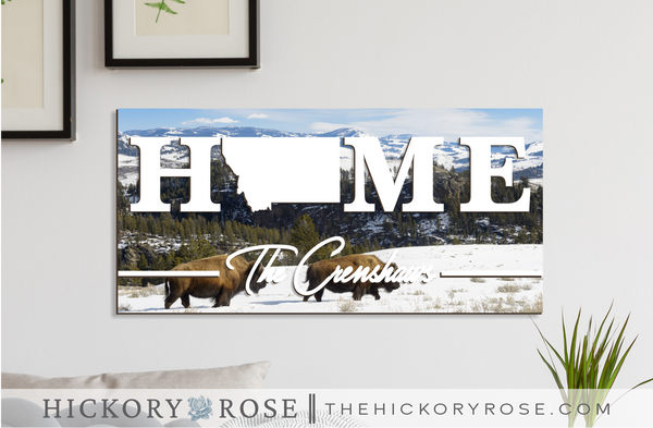 Montana | UV Printed Sign