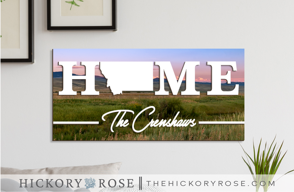 Montana | UV Printed Sign