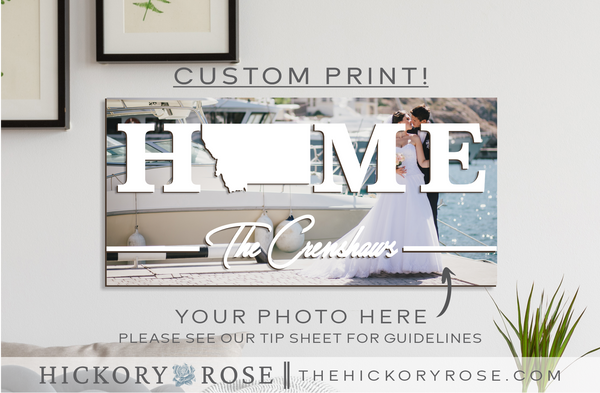 Montana | UV Printed Sign