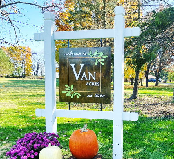 Hickory Rose Rectangle PVC Signs – Versatile, Custom, and Cost-Effective Display Options