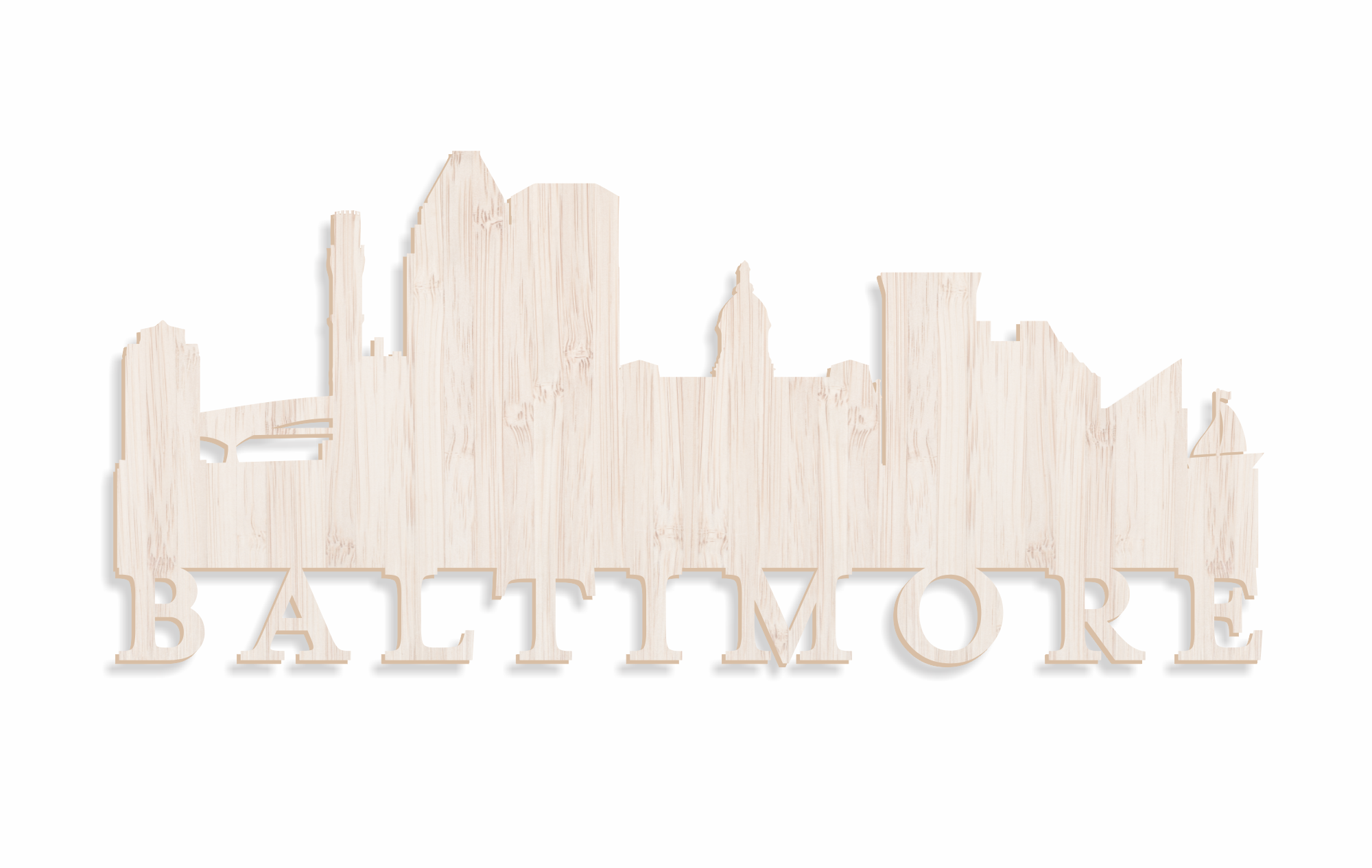 Baltimore, MD | Skyline Cutout