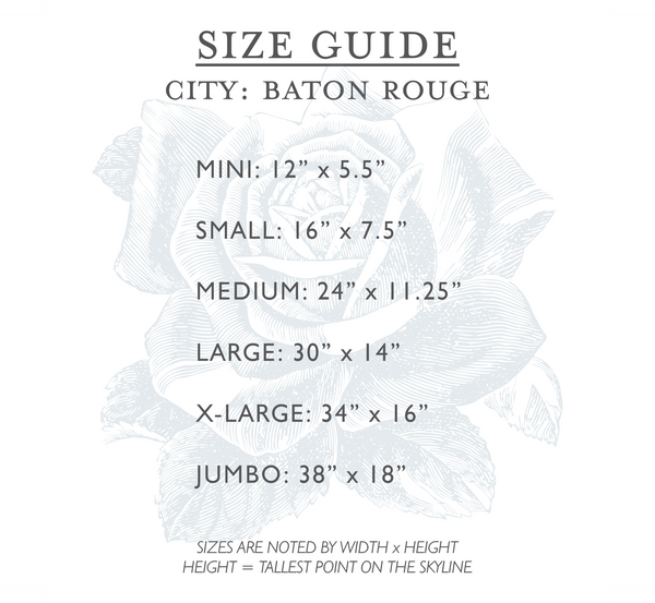 Baton Rouge, LA | Skyline Cutout