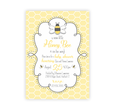 Honey Bee | Baby Shower Invite