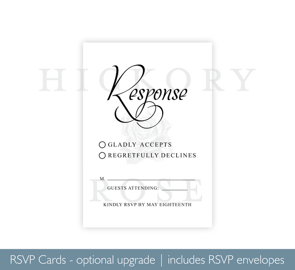 Charleston | Wedding Invitation