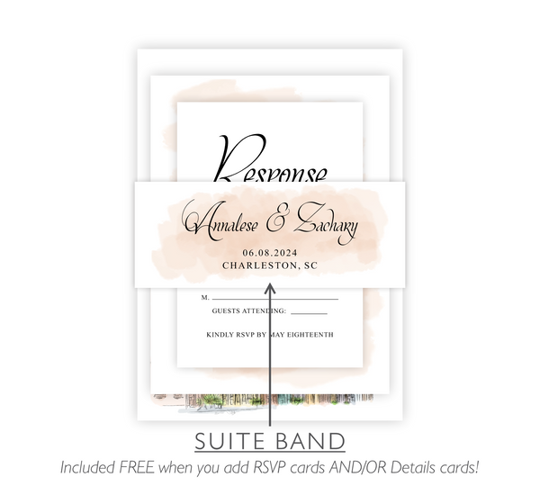 Charleston | Wedding Invitation
