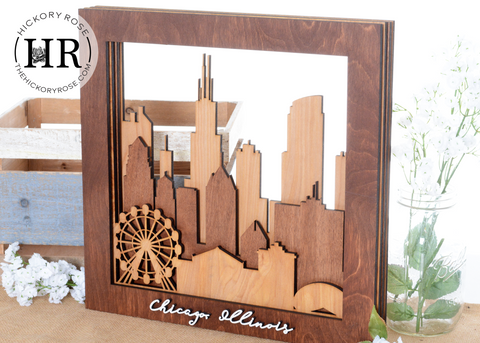 Chicago | Skyline Shadowbox