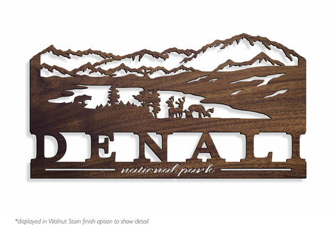 Denali | National Park Sign