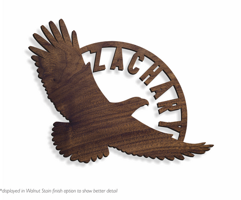 Flying Eagle | Custom Name Sign