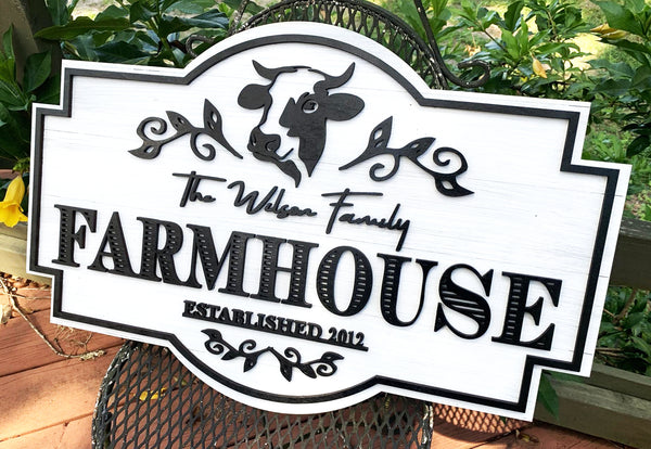 Family Farmhouse | Wood Sign