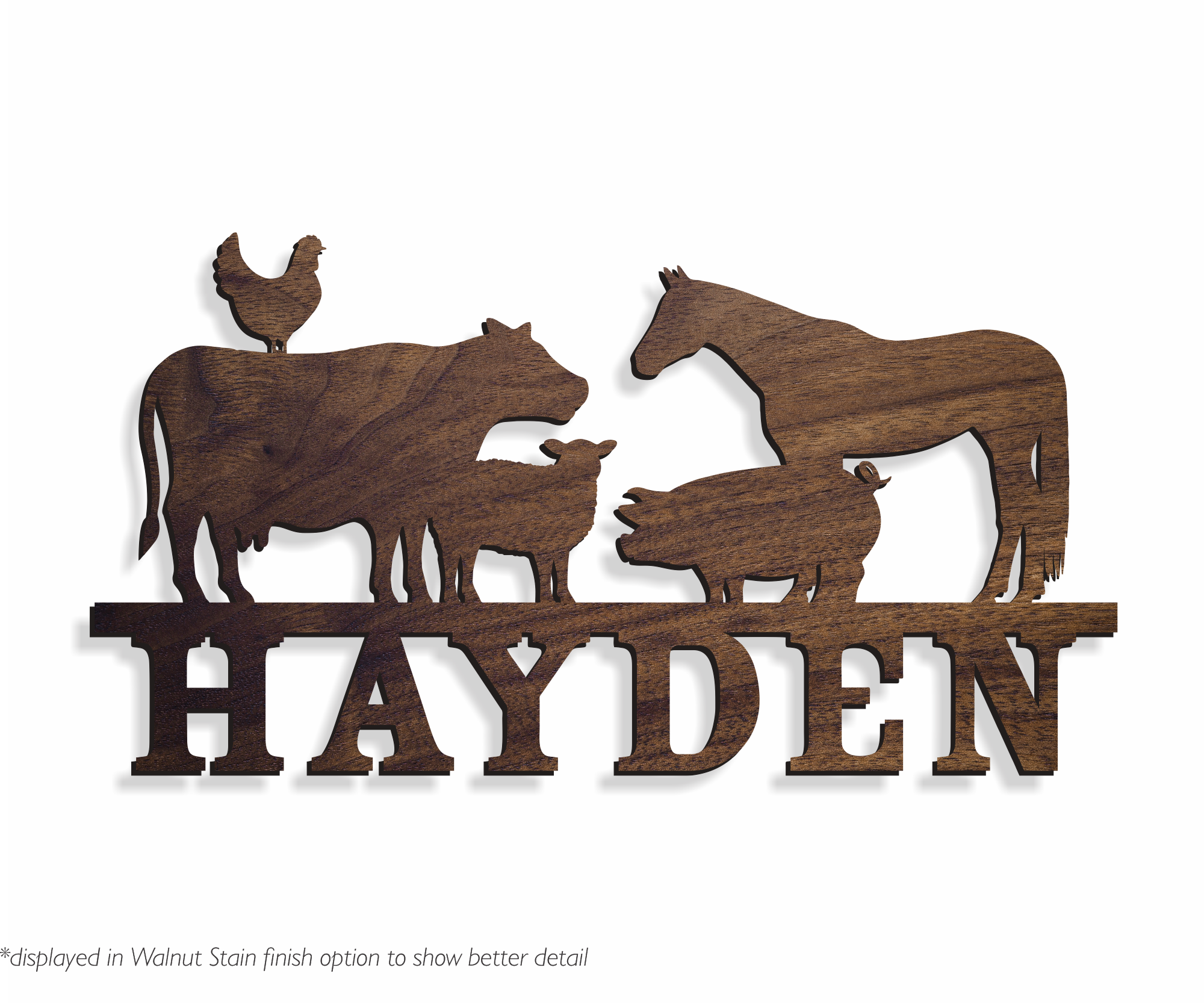 Farm Life | Custom Name Sign