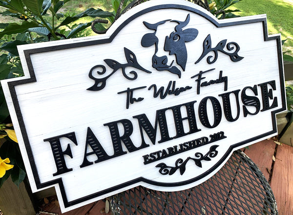 Family Farmhouse | Wood Sign