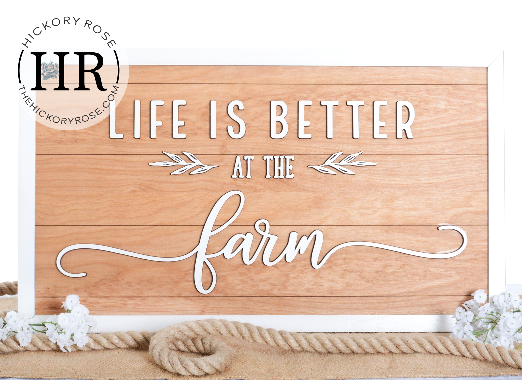 Better at the Farm | Wood Sign