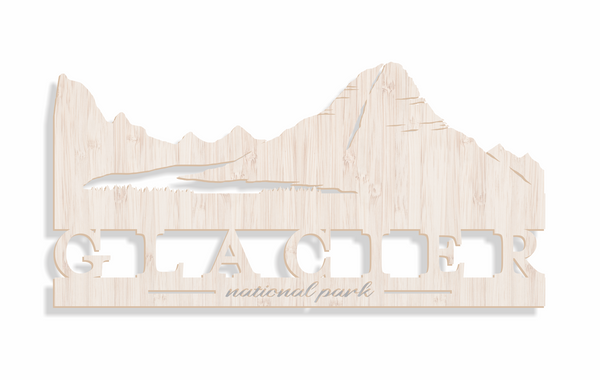 Glacier | National Park Sign
