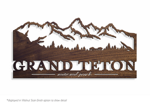Grand Teton | National Park Sign