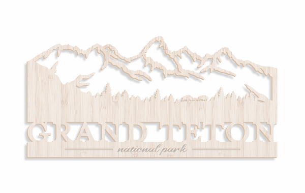 Grand Teton | National Park Sign