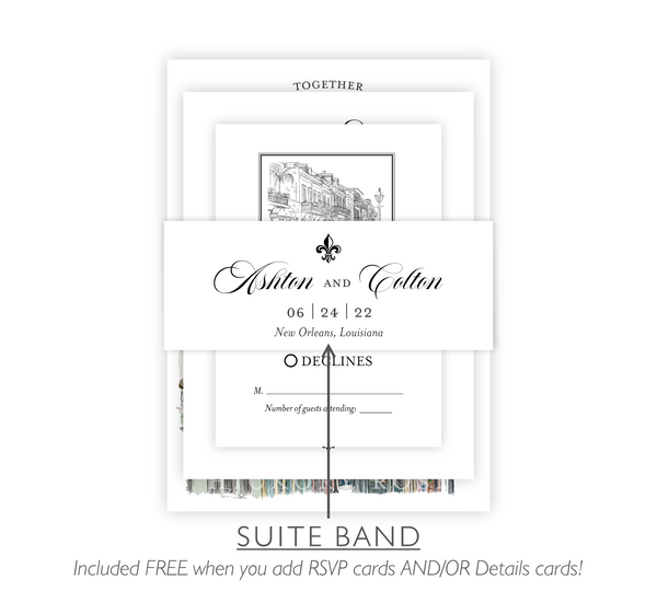 New Orleans | Wedding Invitation