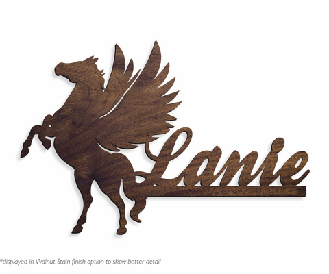 Pegasus | Custom Name Sign