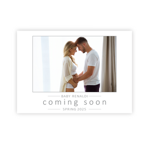 Coming Soon | Pregnancy Announcements