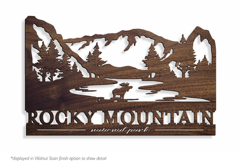 Rocky Mountains | National Park Sign