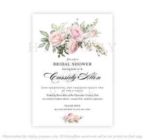 Classic Roses | Bridal Shower Invitation