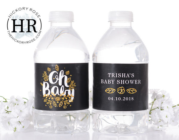 Oh Baby! | Water Bottle Labels