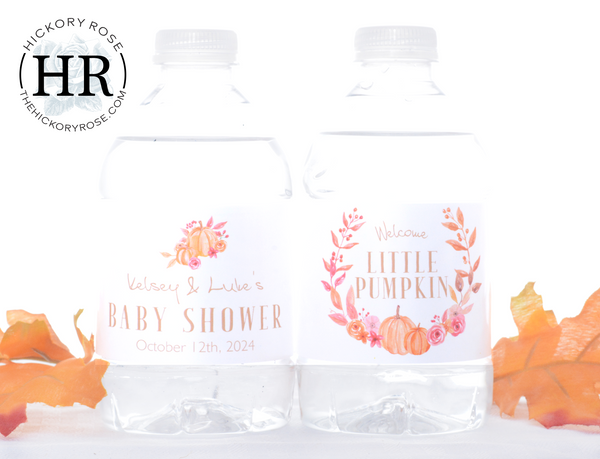 Little Pumpkin | Water Bottle Labels