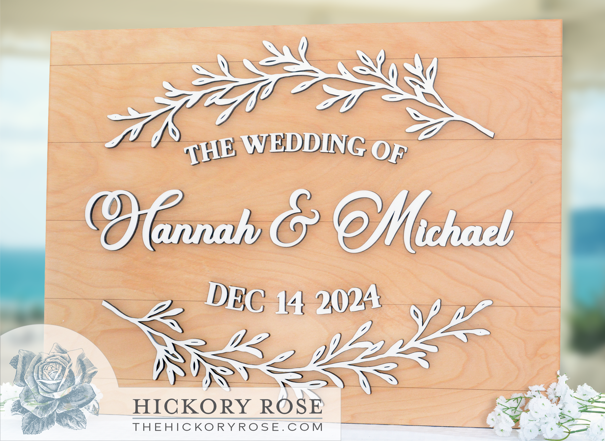 Branch Frames | Wedding Sign