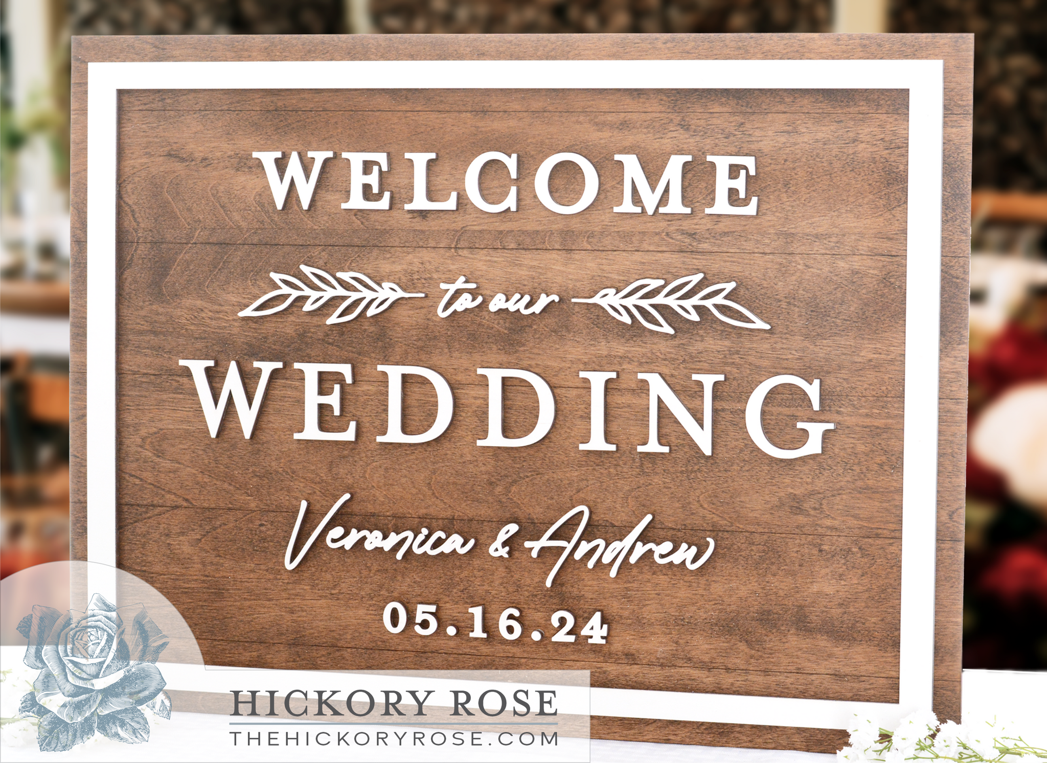 Elegant Welcome | Wedding Sign