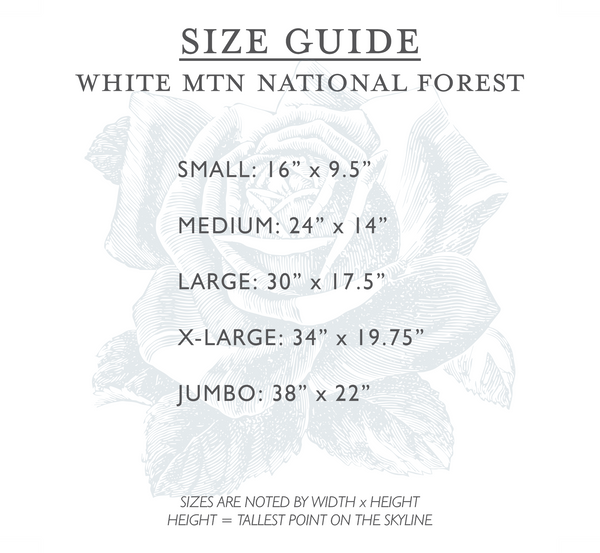 White Mountain | National Forest Sign