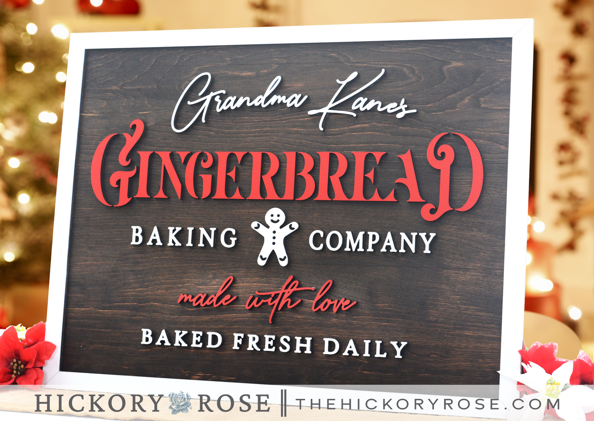 Gingerbread Co. | Wood Sign