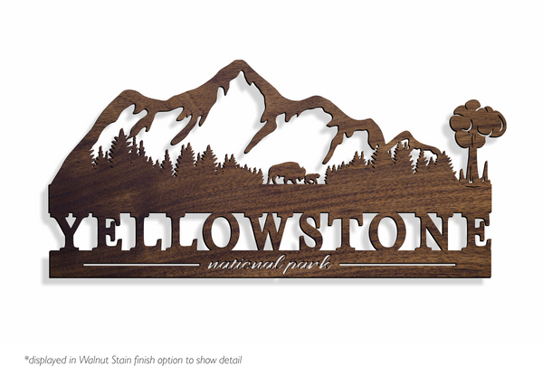 Yellowstone | National Park Sign