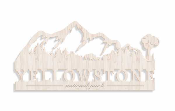 Yellowstone | National Park Sign
