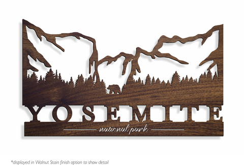 Yosemite | National Park Sign